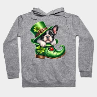 French Bulldog Shoes For Patricks Day Hoodie